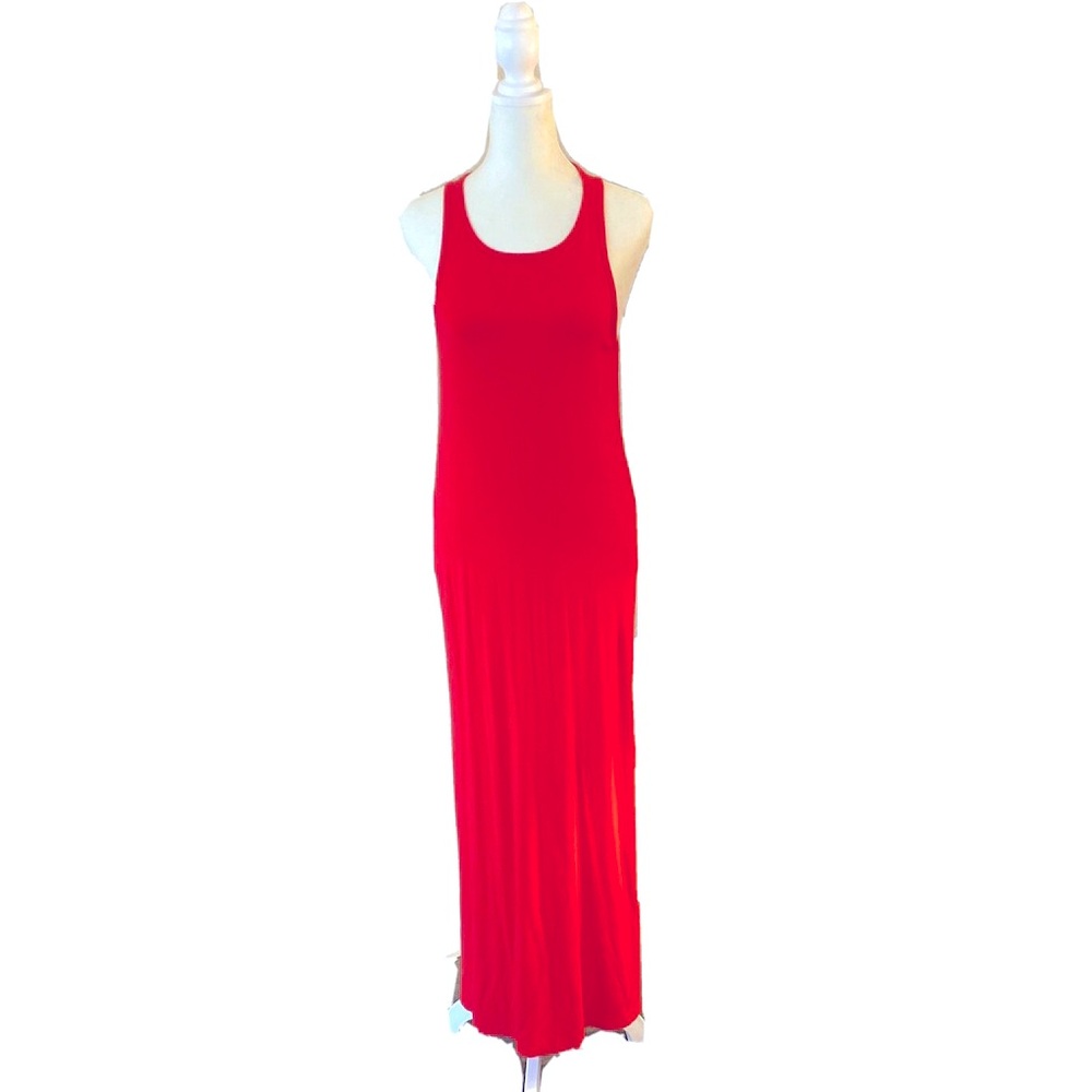 The Loft Elegant Red Sleeveless Maxi Dress - NWT 2XL- Size Medium!